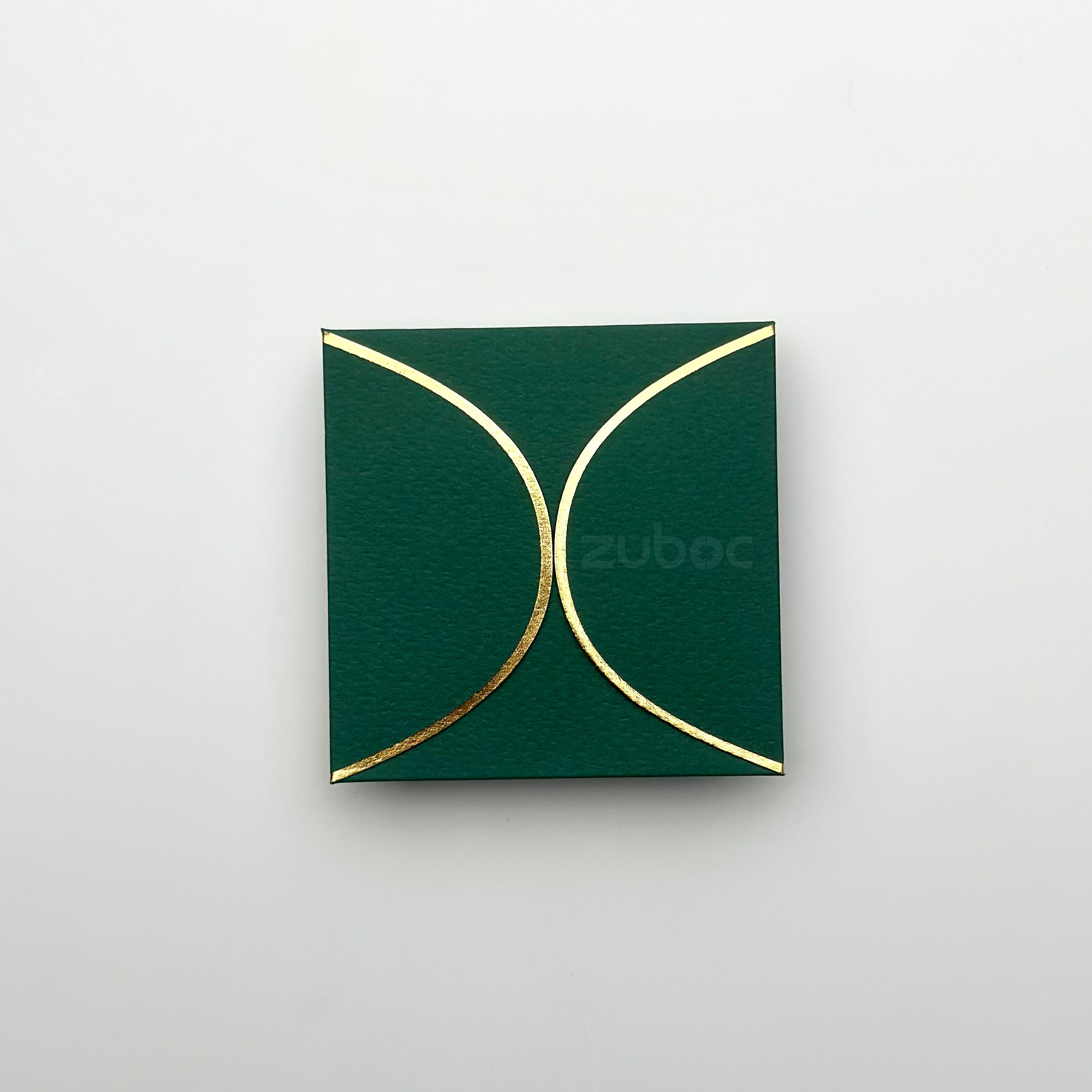 Semi Circle Envelope With Foil (line) ( Set of 5)