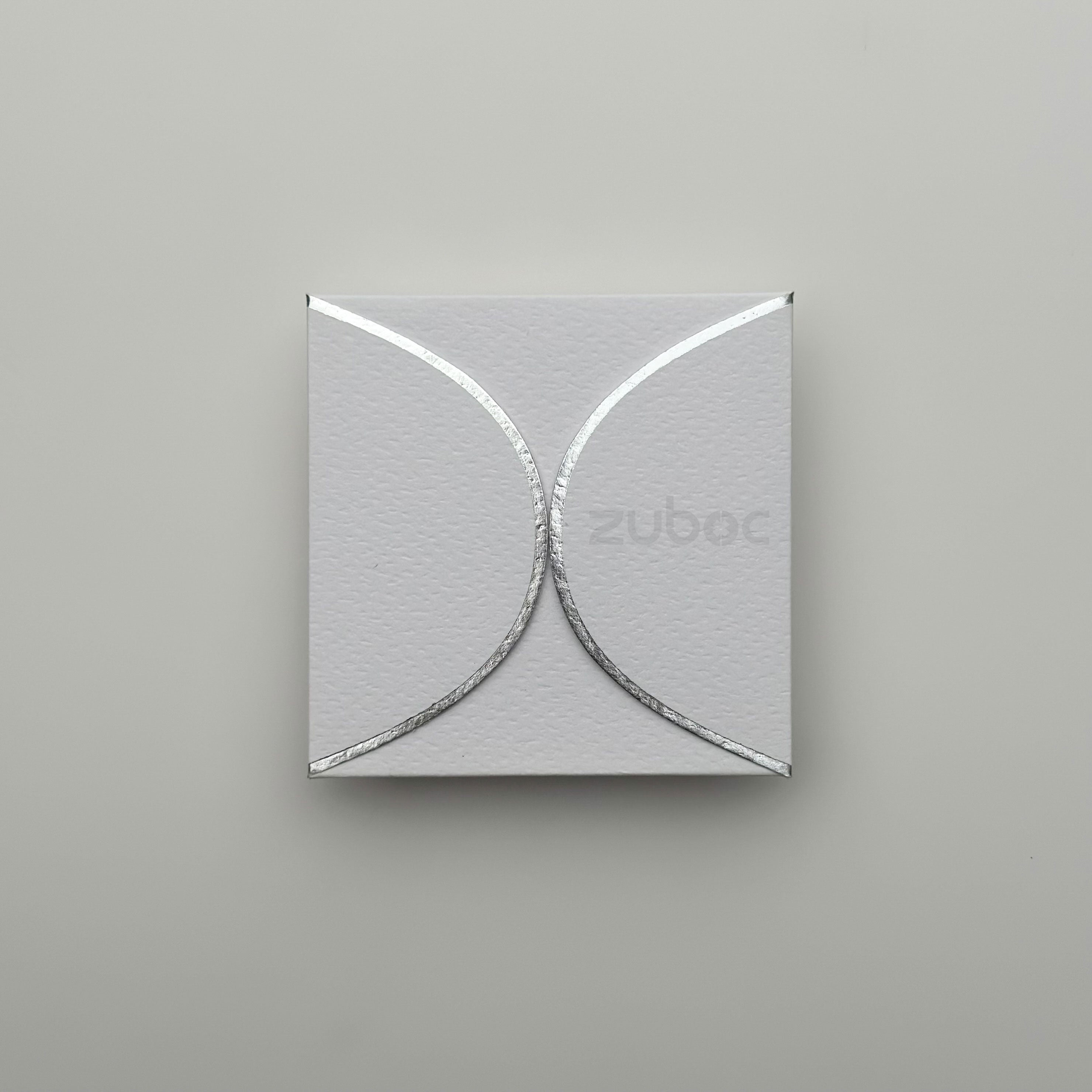 Semi Circle Envelope With Foil (line) ( Set of 5)