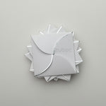Semi Circle Envelope With Foil (line) ( Set of 5)