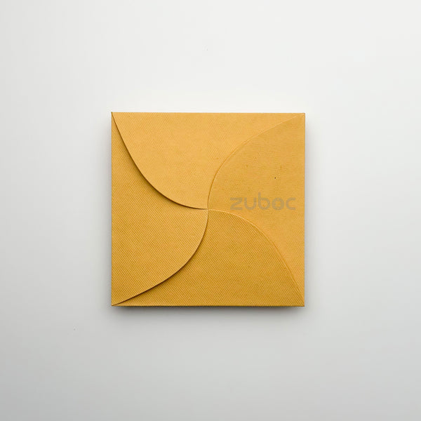 Mango yellow semi circle envelope 12.5 cm for DIY projects