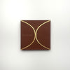Semi Circle Envelope With Foil (line) ( Set of 5)