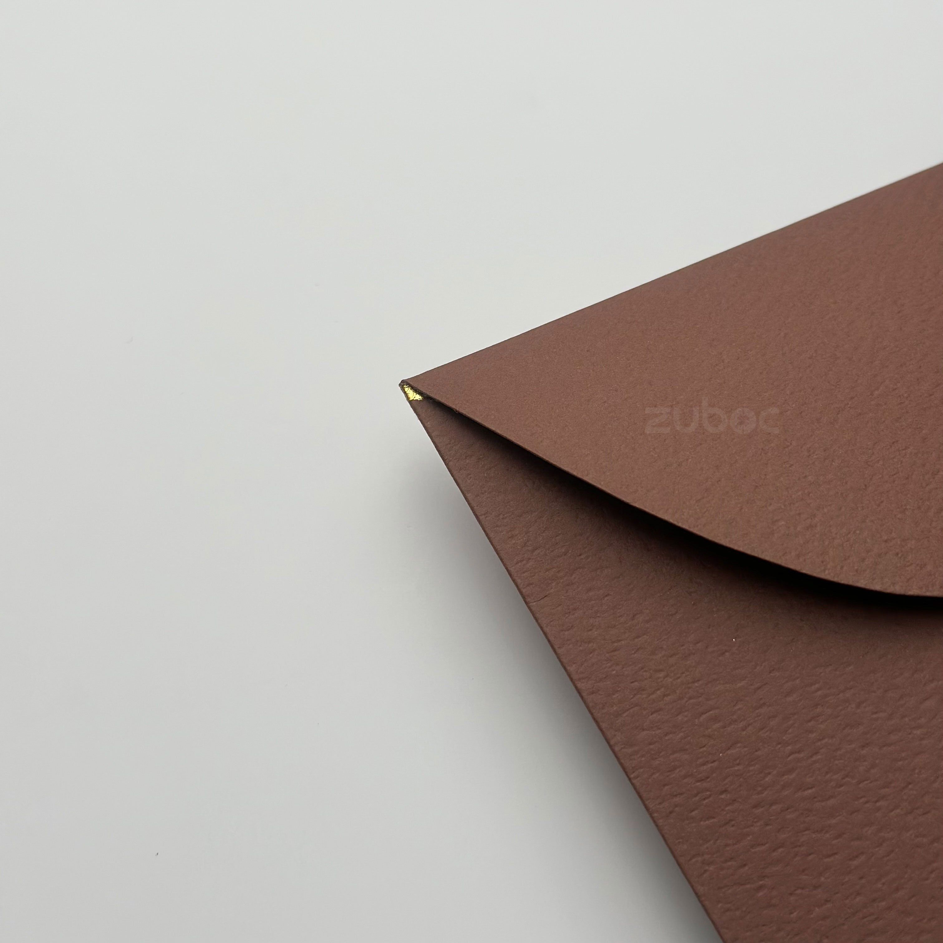 Semi Circle Envelope With Foil (line) ( Set of 5)