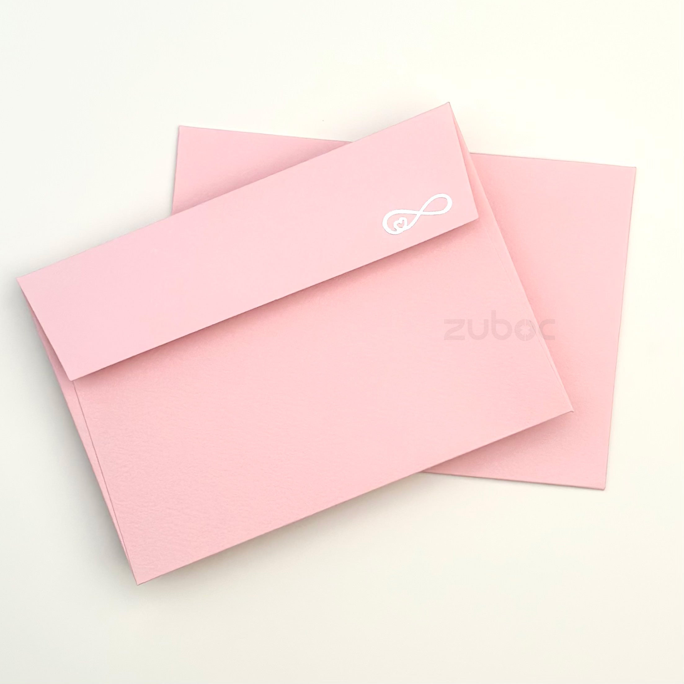 Short Flap Envelope (With Foil) C6 ( Set of 5)