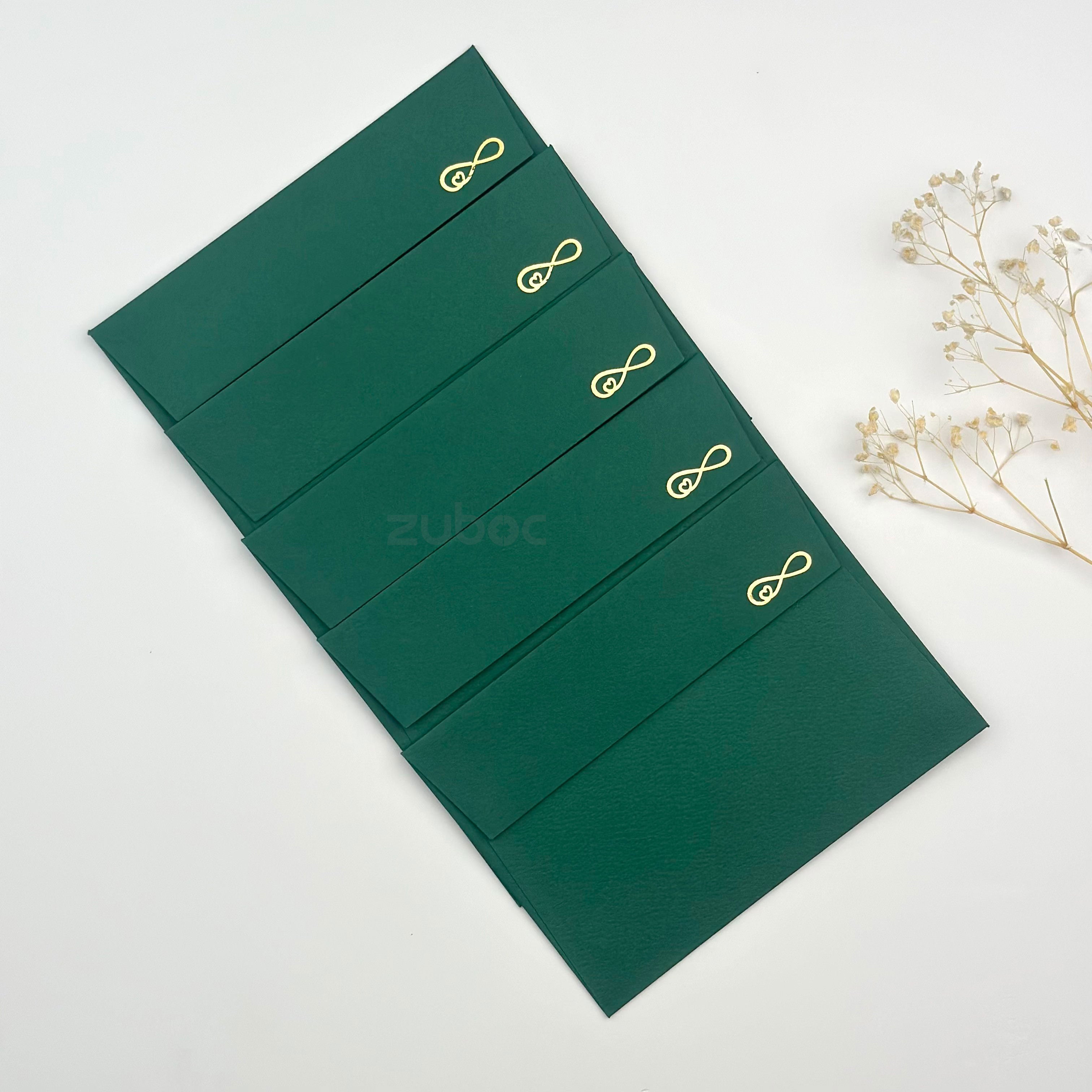 Short Flap Envelope (With Foil) C6 ( Set of 5)