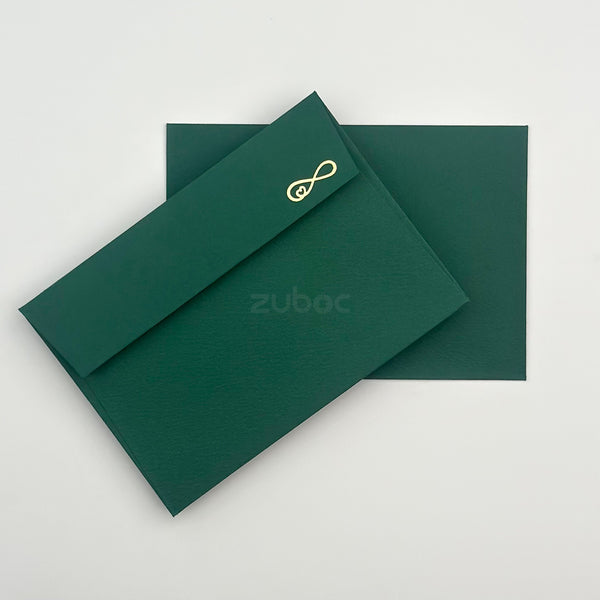 Black envelope C6 for art projects