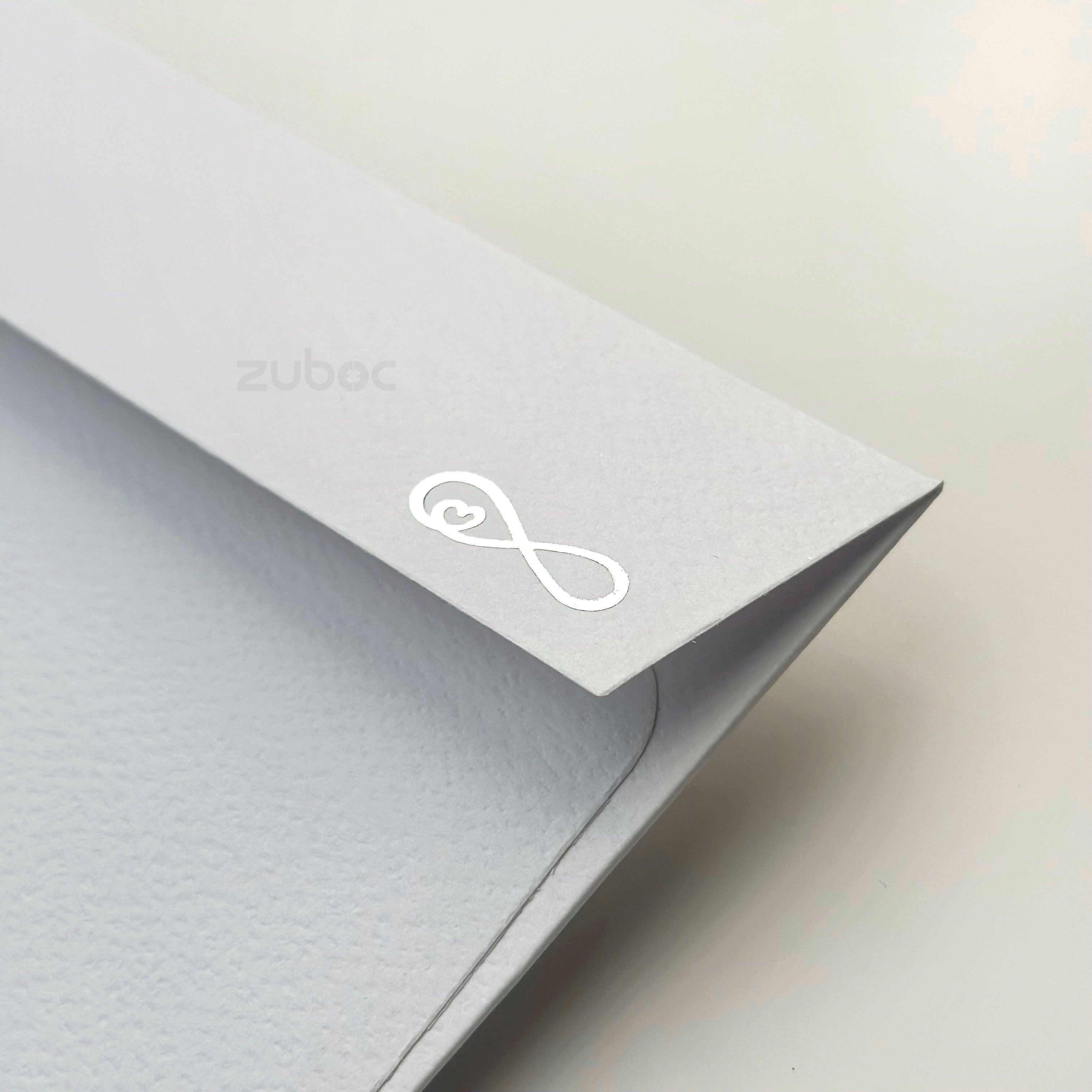 Short Flap Envelope (With Foil) C6 ( Set of 5)