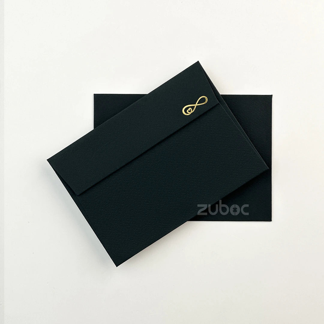 Short Flap Envelope (With Foil) C6 ( Set of 5)