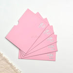 Side Tag Envelope with Foil C6 (With Love) ( Set of 5)
