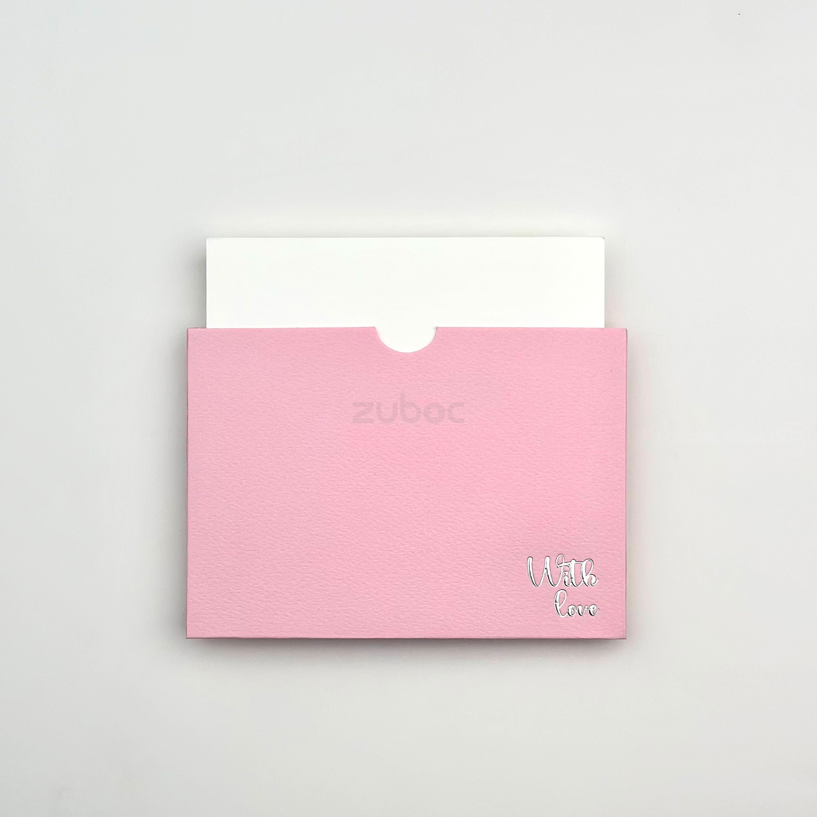 Side Tag Envelope with Foil C6 (With Love) ( Set of 5)