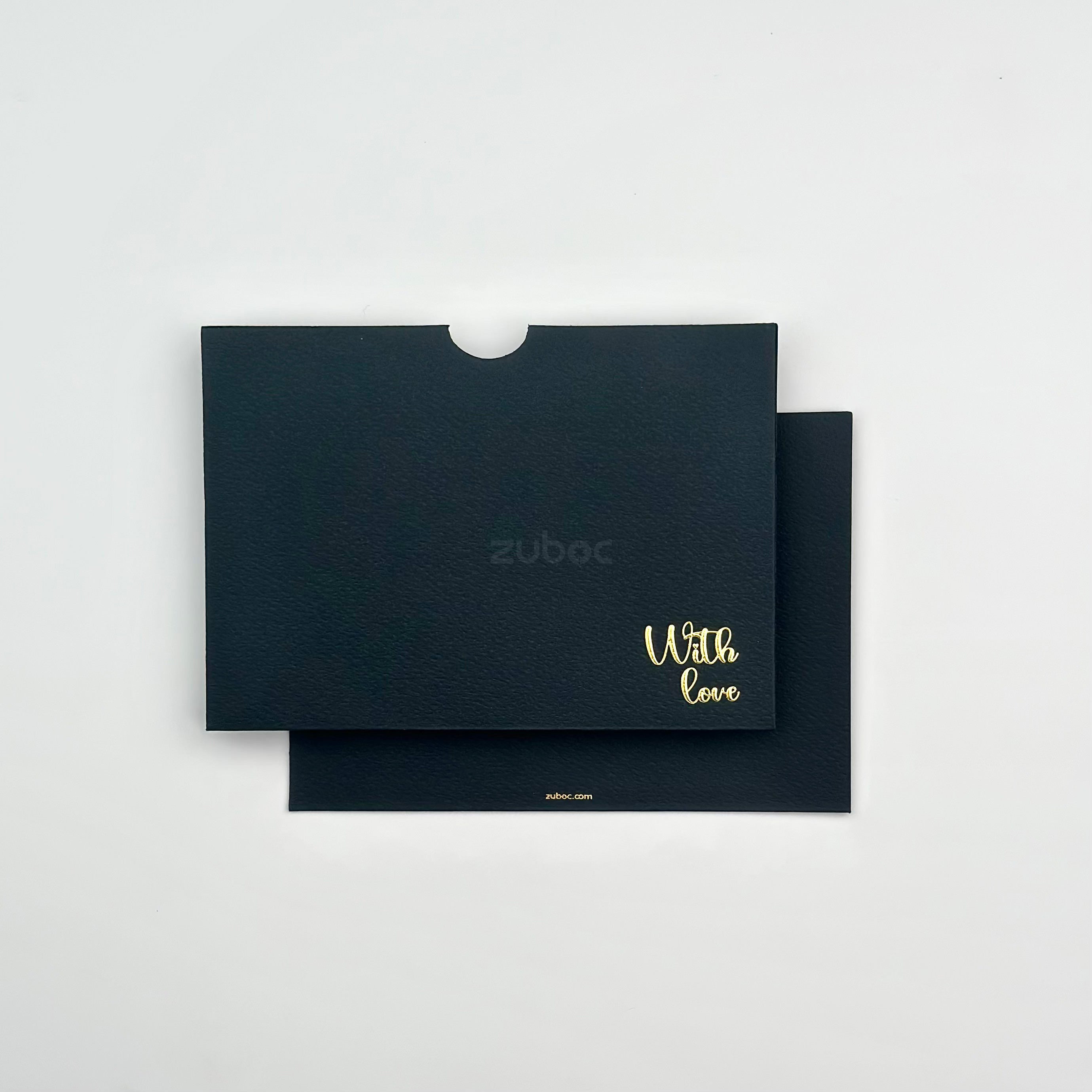 Side Tag Envelope with Foil C6 (With Love) ( Set of 5)