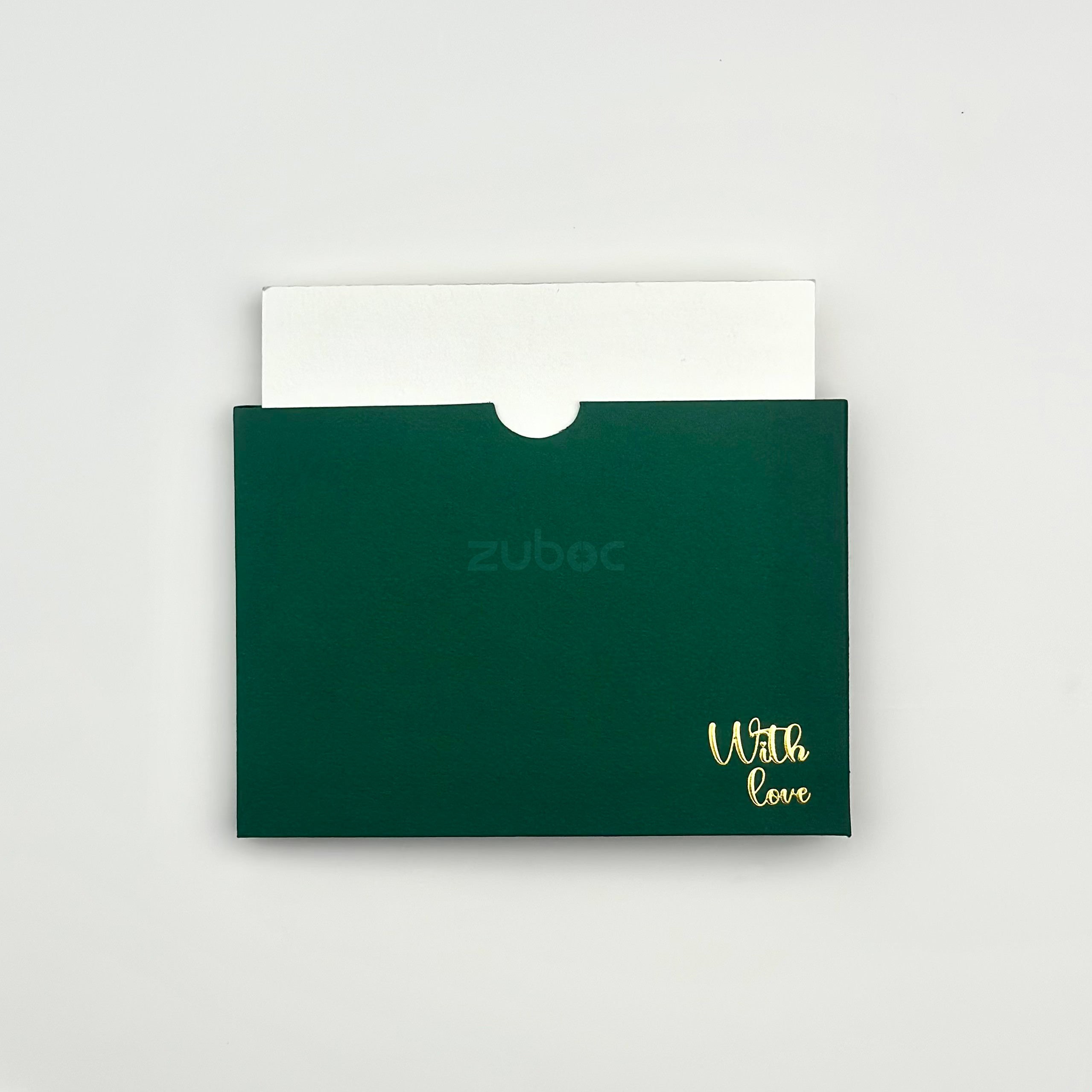 Side Tag Envelope with Foil C6 (With Love) ( Set of 5)