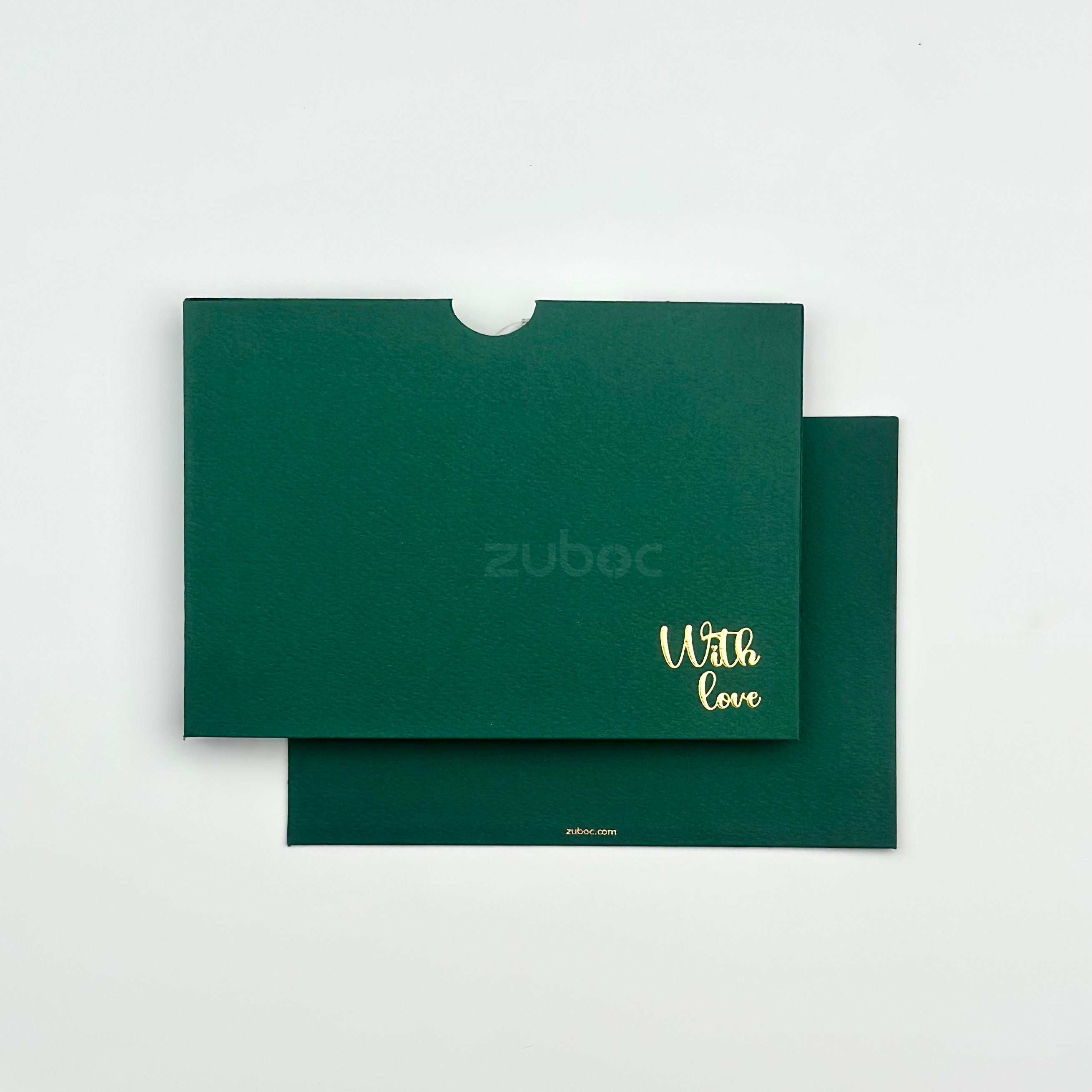 Side Tag Envelope with Foil C6 (With Love) ( Set of 5)