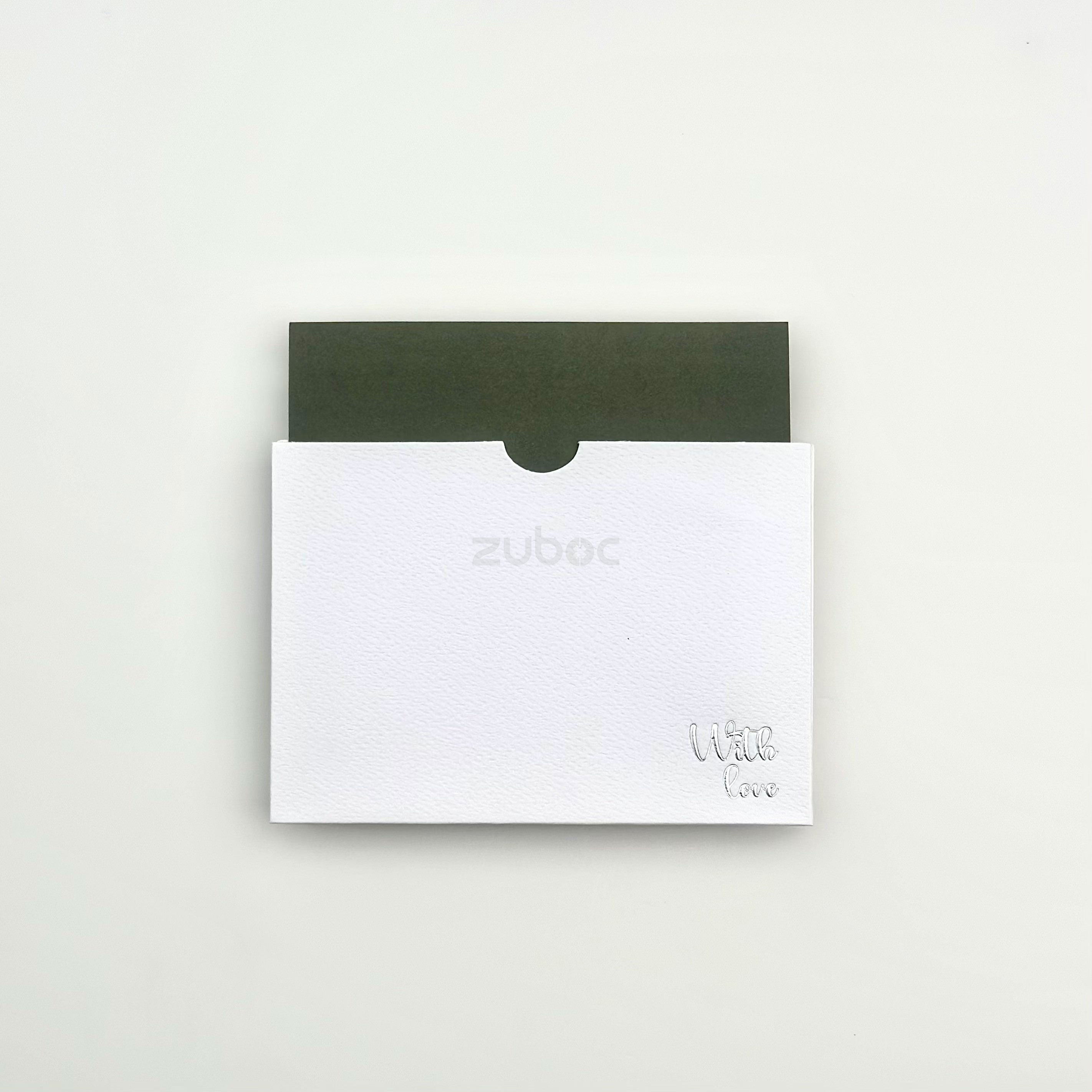 Side Tag Envelope with Foil C6 (With Love) ( Set of 5)