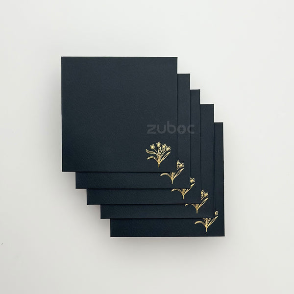 Black square envelope mini for wedding crafts