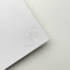 Square Envelope With Foil(Mini Flower) (Set of 5)