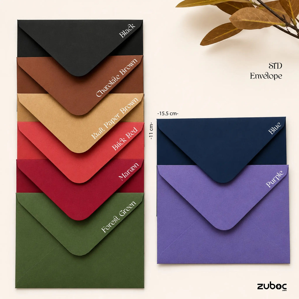 STD  Envelope - 11*15.5 CM (Set of 5)