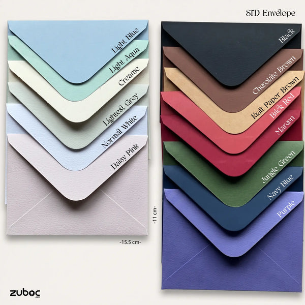 STD Envelope (Set of 5) 11*15.5 cm