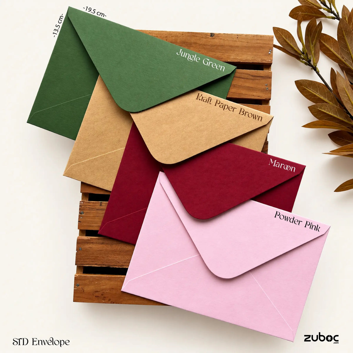 STD  Envelope - 19.5*13.5 CM (Set of 5)