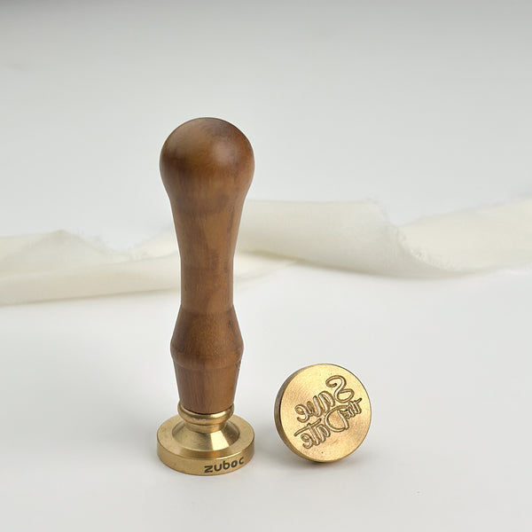 STD Wax Stamp with Wooden Handle