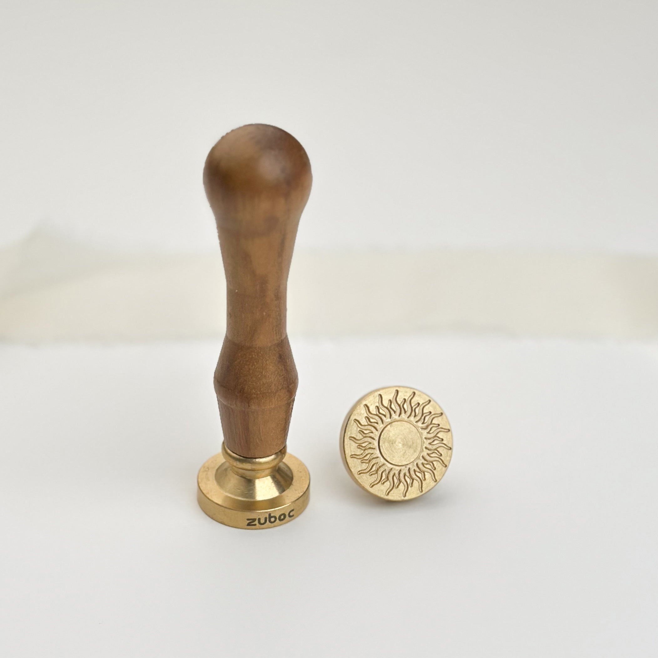 Sun Wax Stamp with Wooden Handle