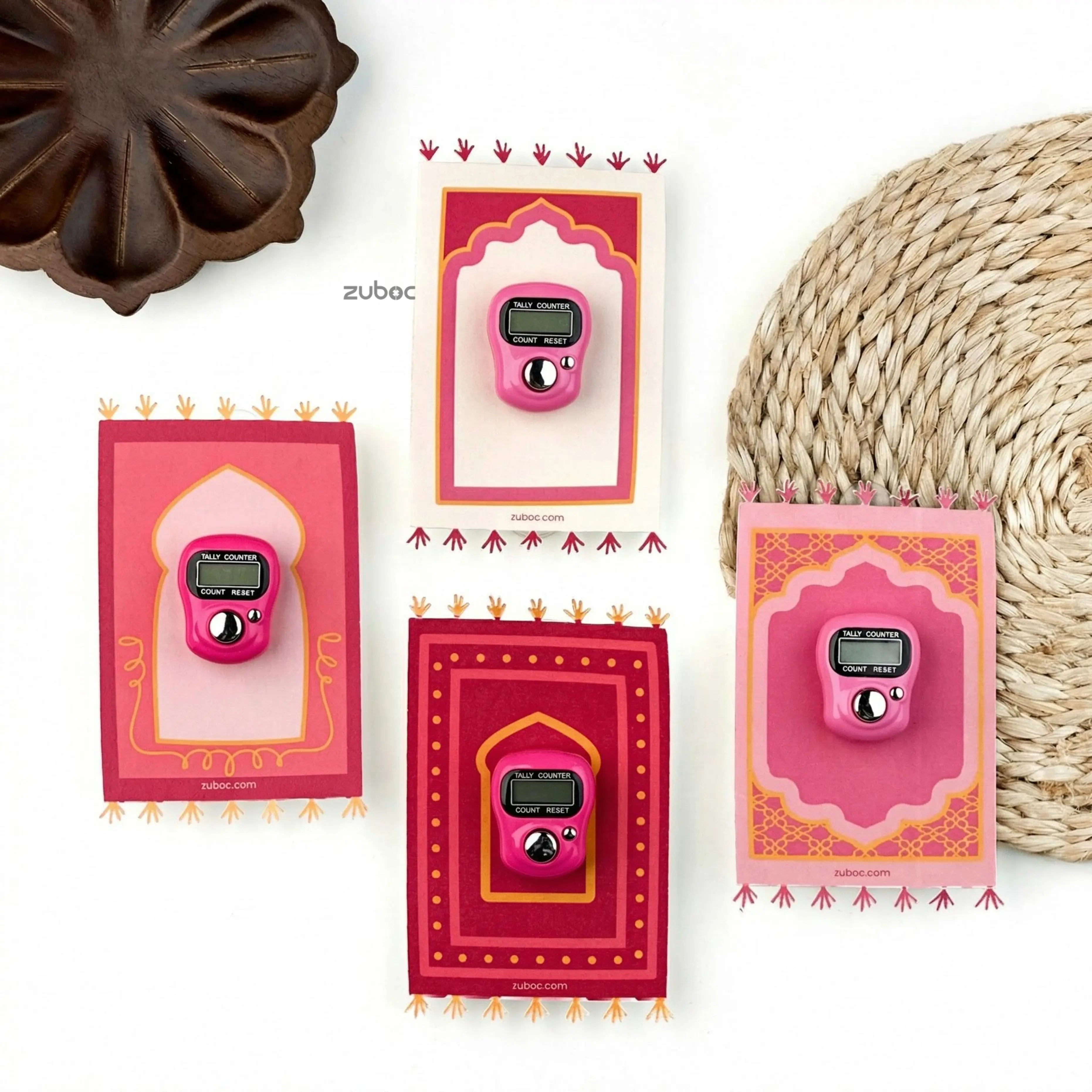 Zuboc Tasbeeh Ramadan Favours - Set of 4