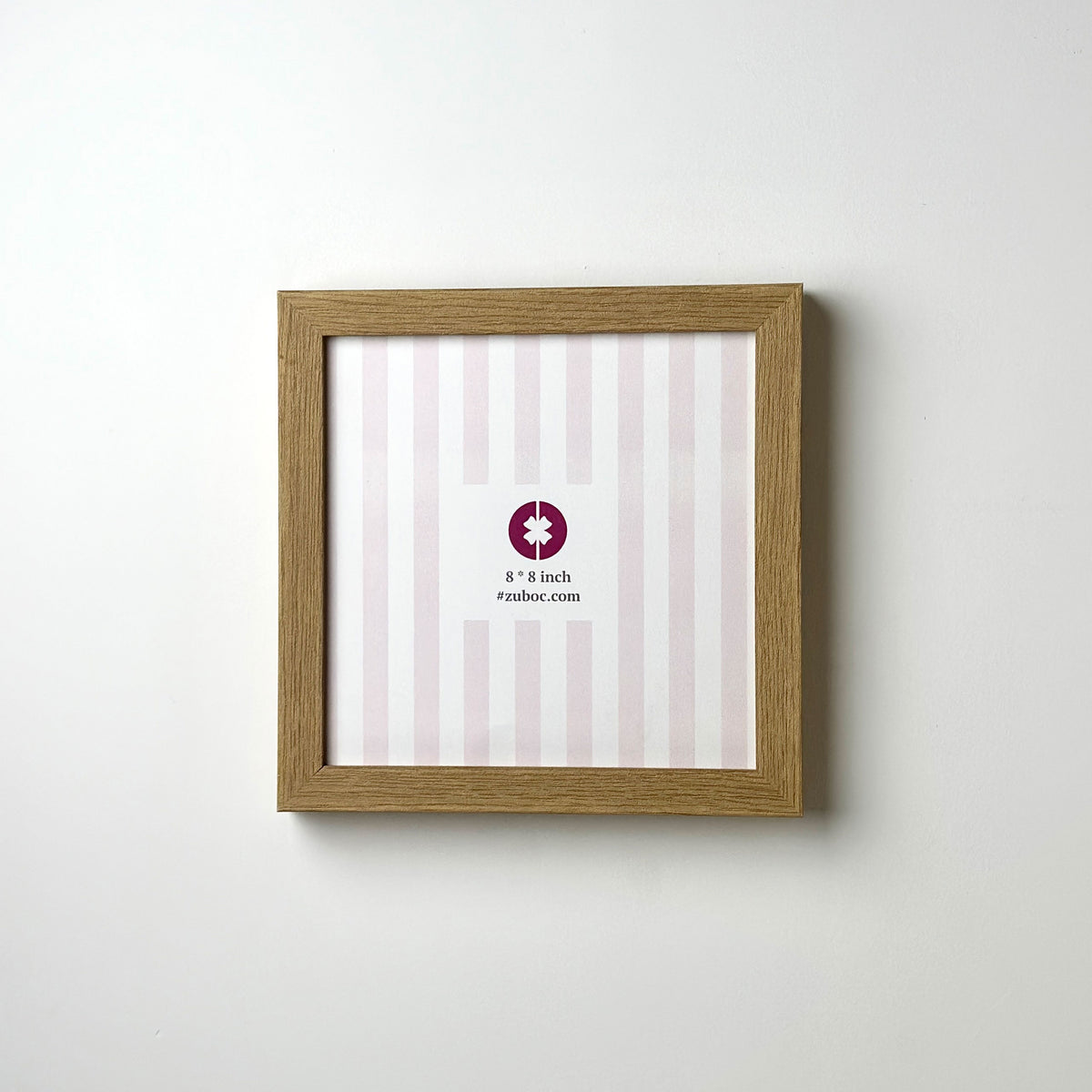 Textured Pine Wood Photo Frame (8x8”)