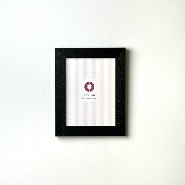 Textured Pitch Black Photo Frame (A5)