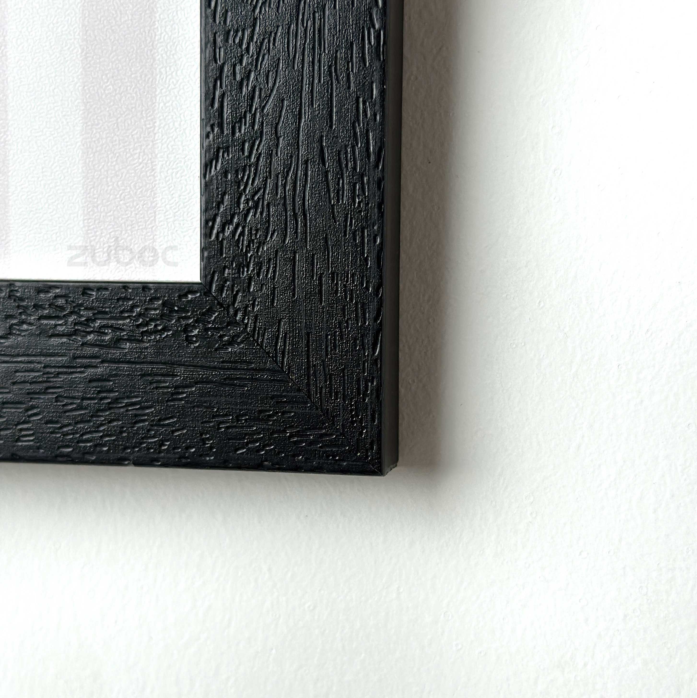 Textured Pitch Black Photo Frame (A5)