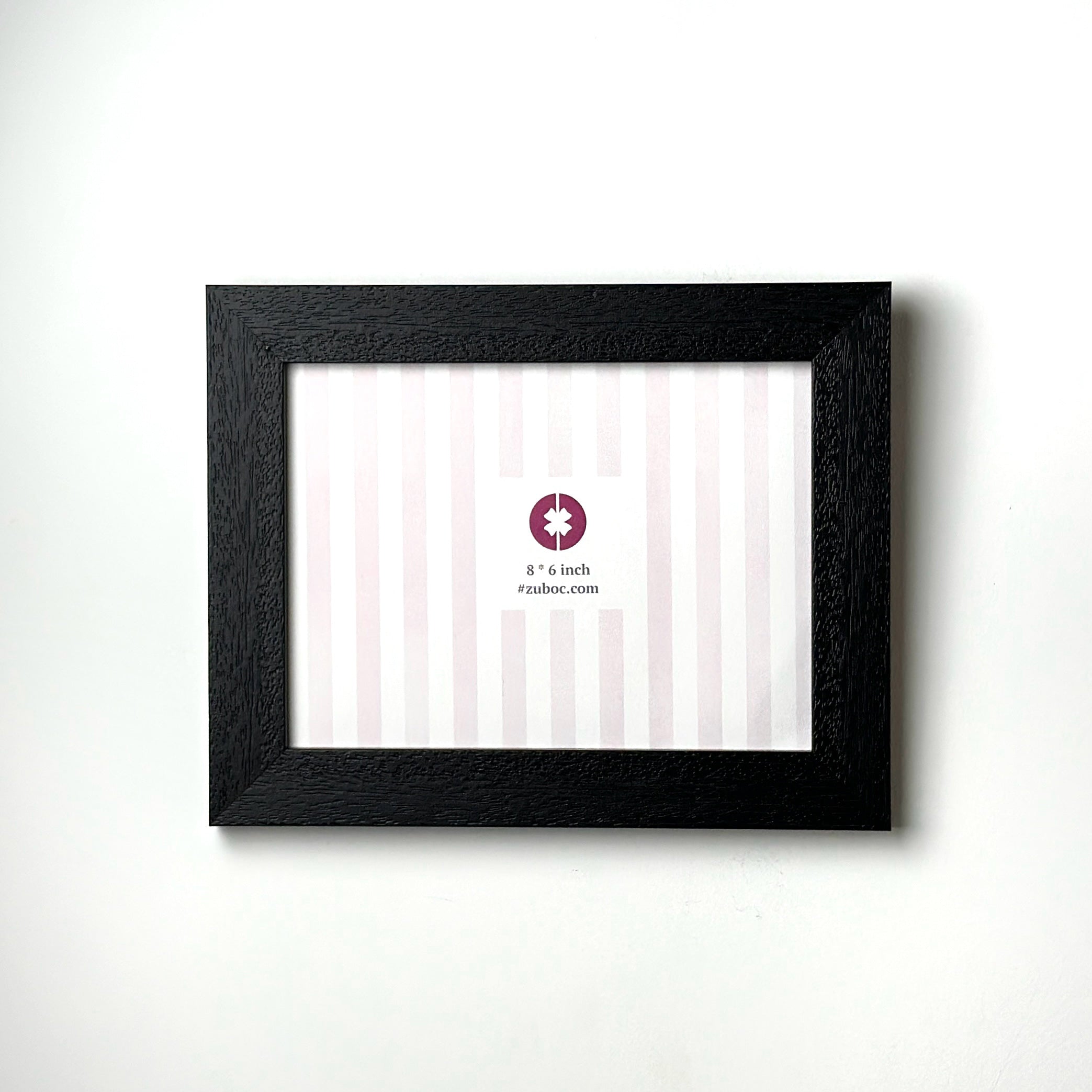 Textured Pitch Black Photo Frame (A5)