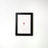 Textured Pitch Black Photo Frame (1”, A4)