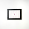 Textured Pitch Black Photo Frame (1”, A4)