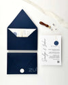 Customized The Moonlight Wedding Invitation Suite (Set of 50)