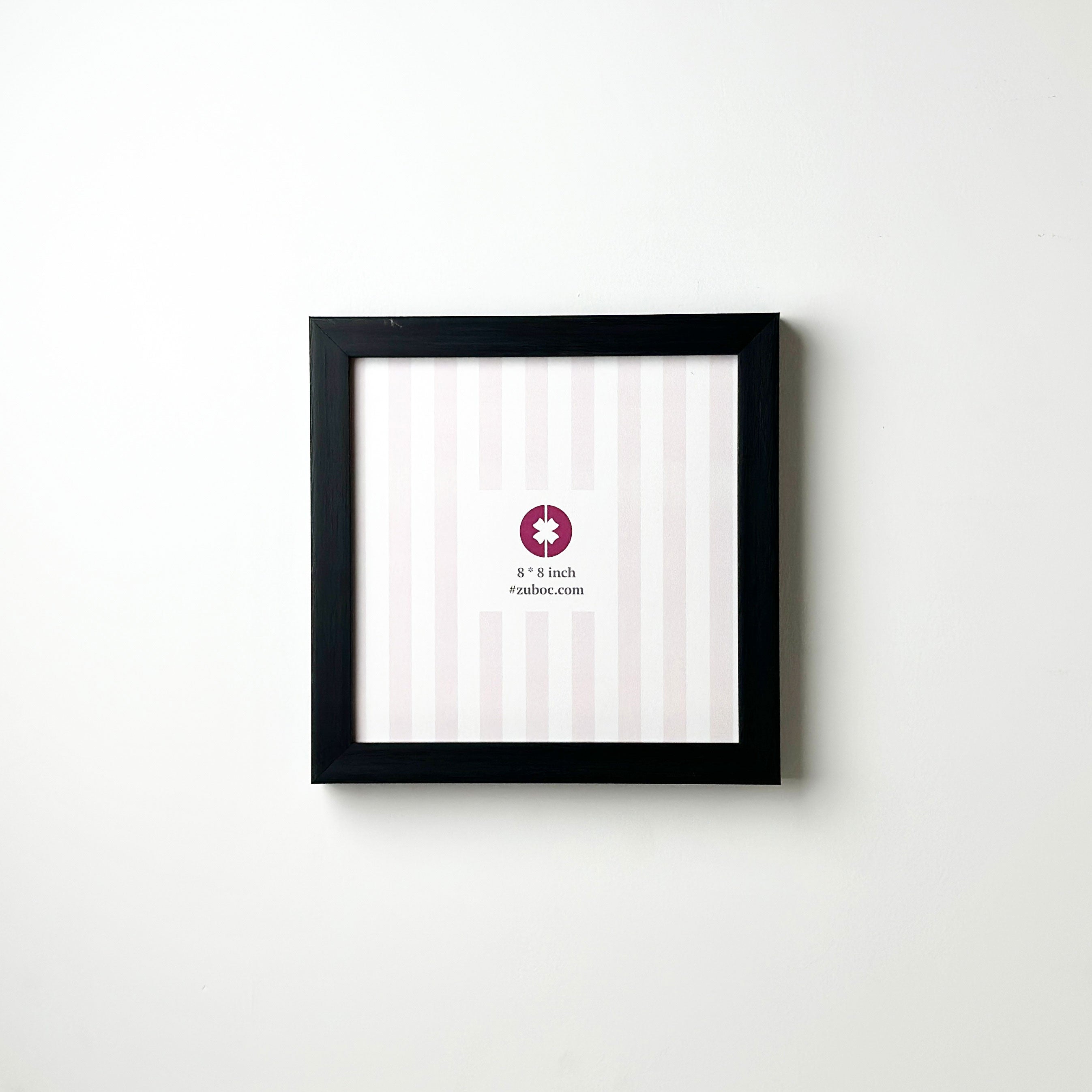 Thick Black Photo Frame (8x8”)