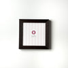 Thick Dark Brown Photo Frame (6x6”)