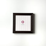 Thick Dark Brown Photo Frame (6x6”)