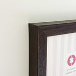 Thick Dark Brown Photo Frame (6x6”)