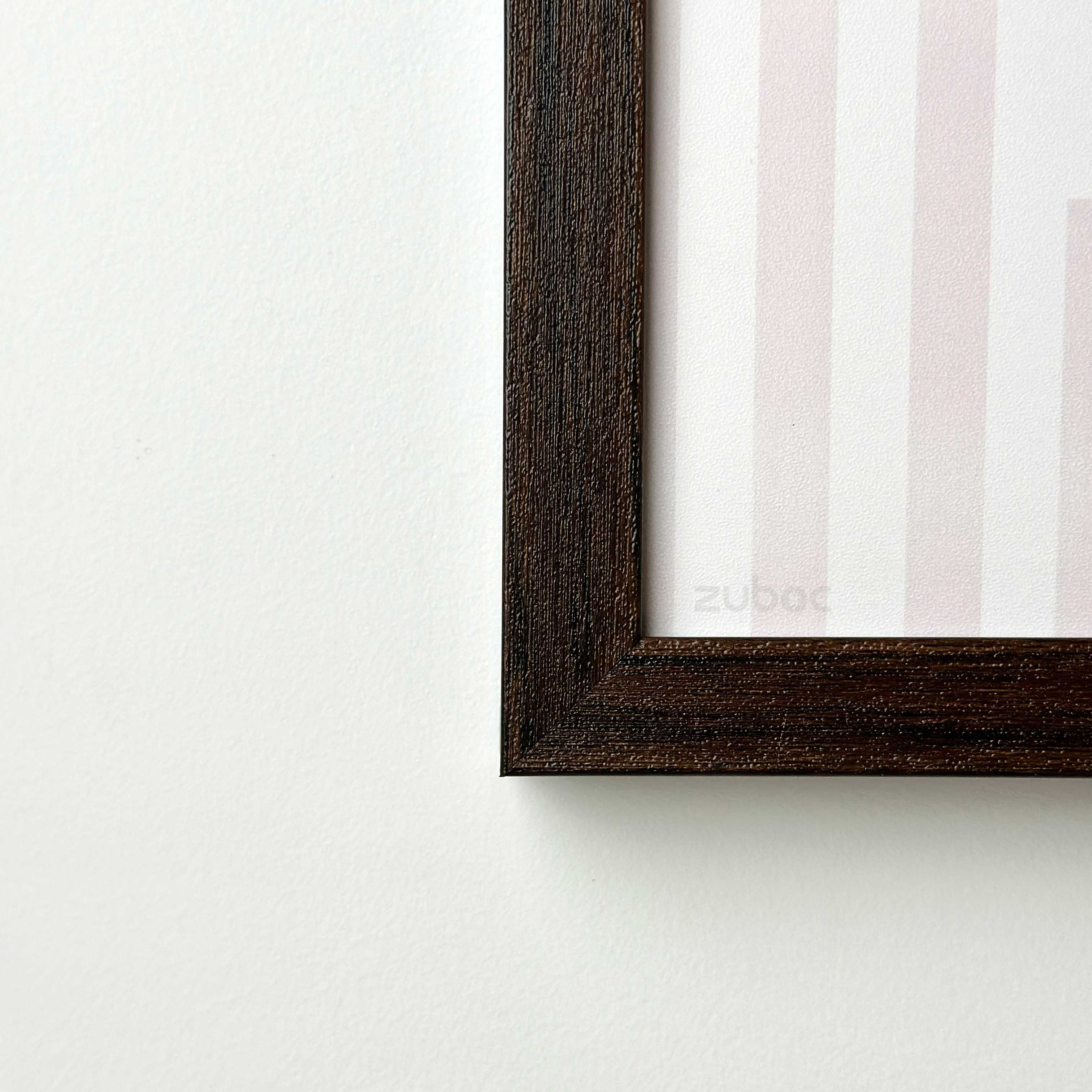 Thick Dark Brown Photo Frame (8x8”)