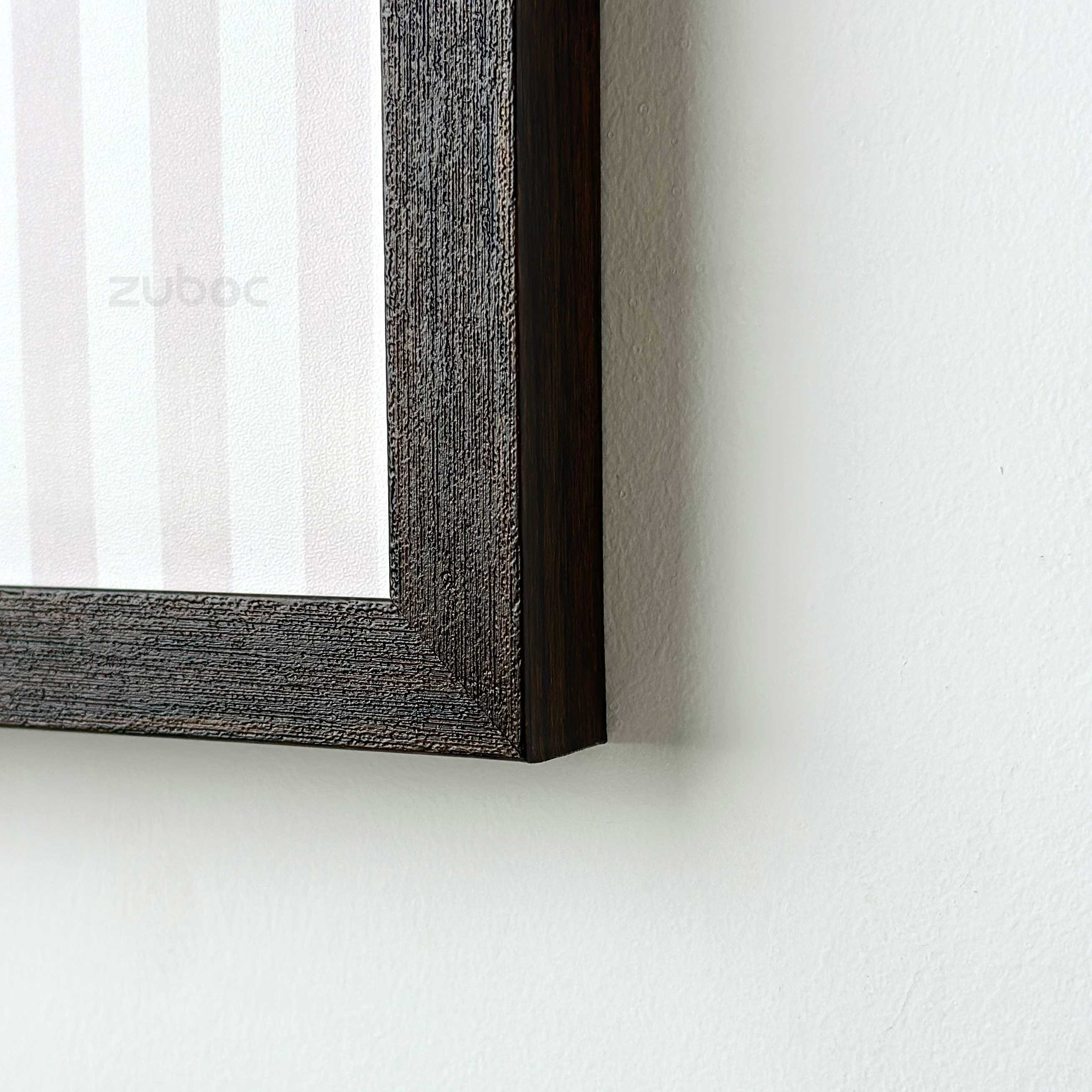 Thick Dark Brown Photo Frame (8x8”)
