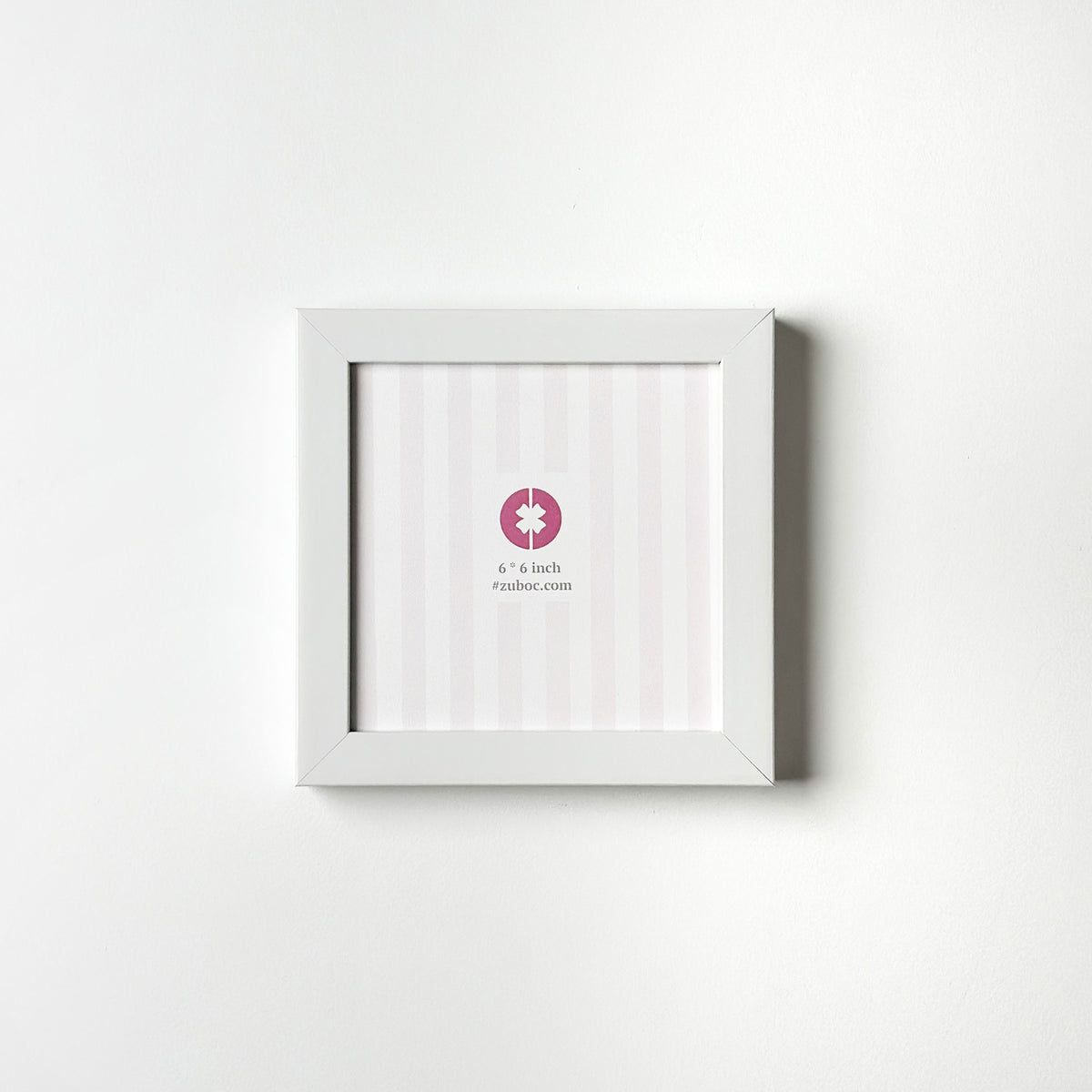 Thick White Photo Frame (6x6”)