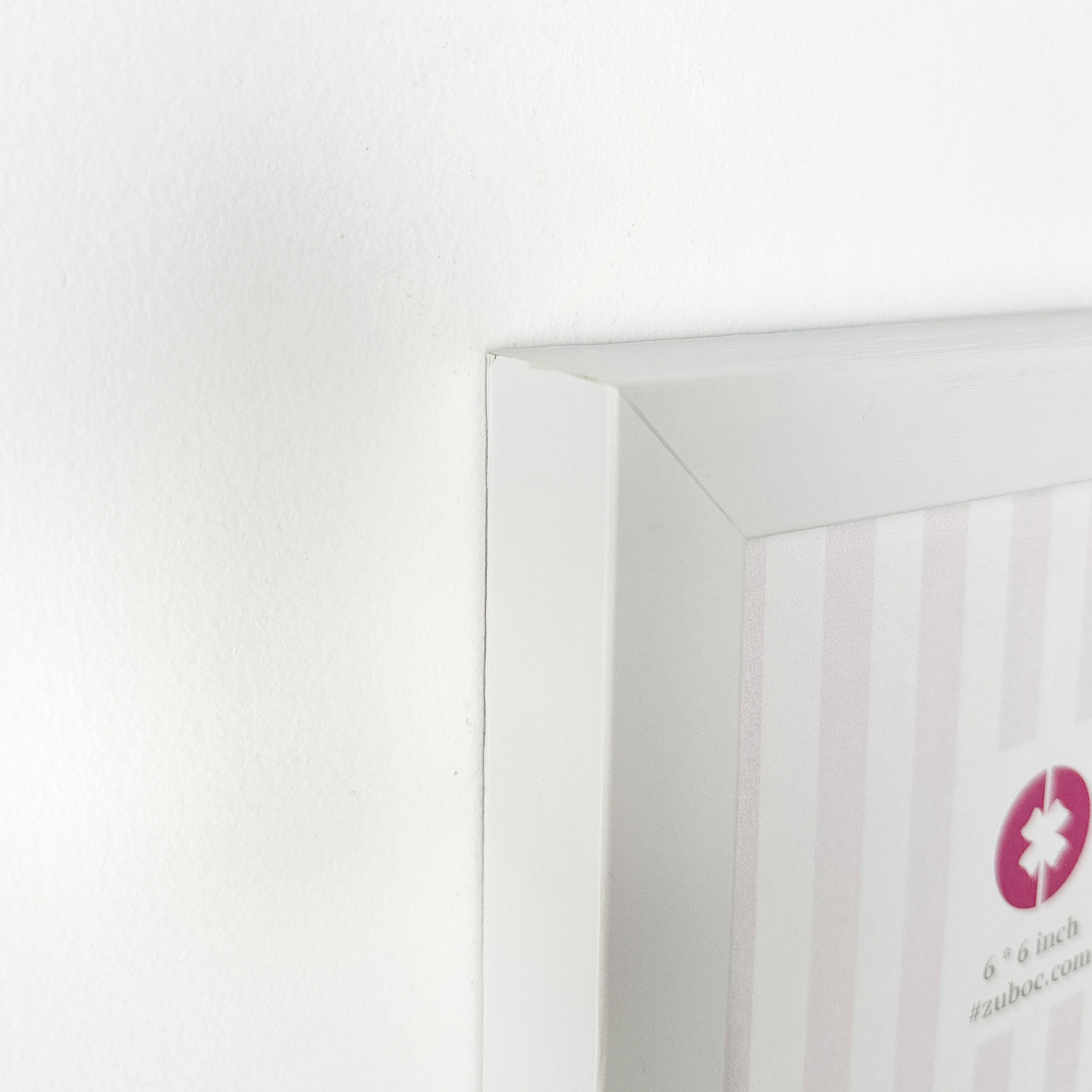 Thick White Photo Frame (6x6”)