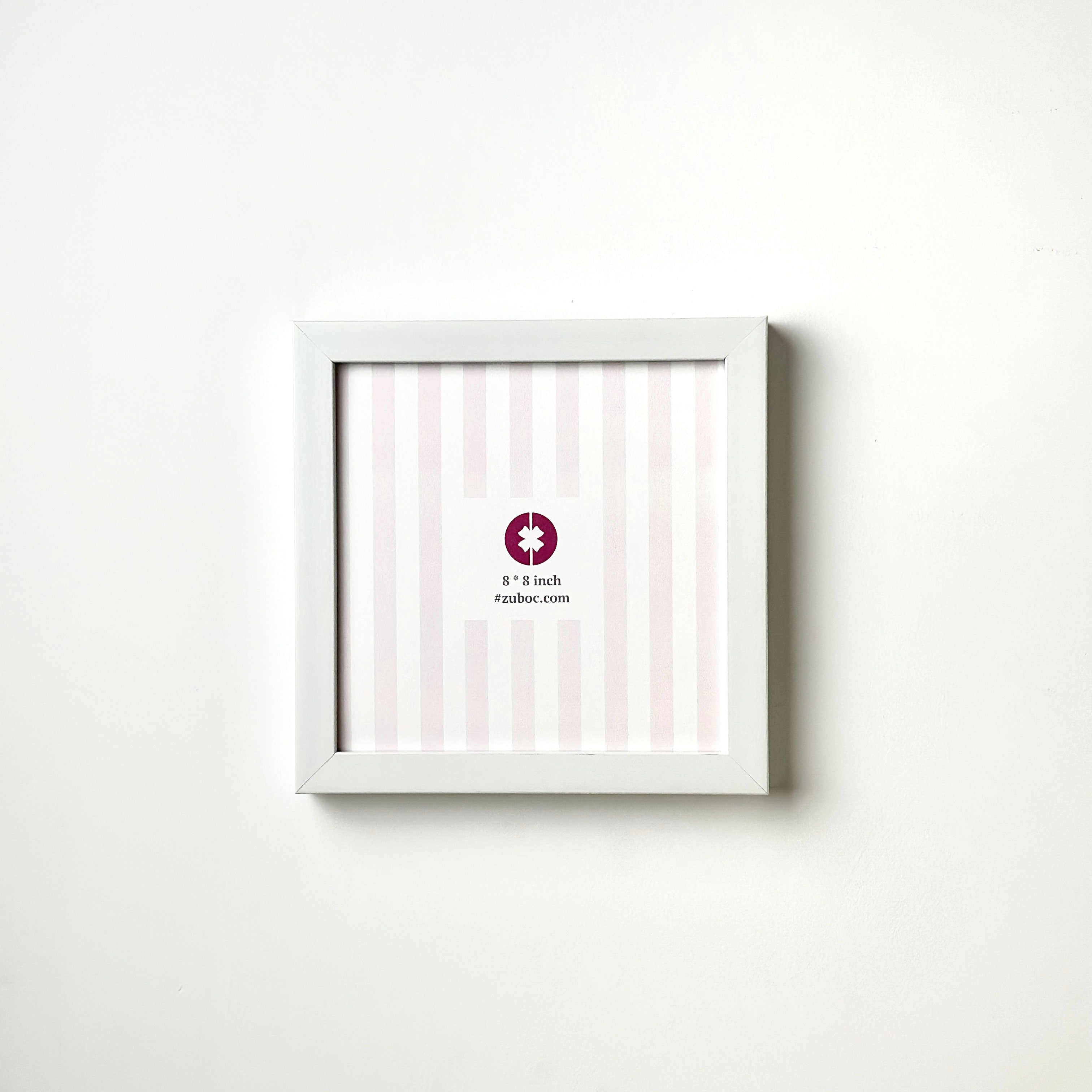 Thick White Photo Frame (8x8”)