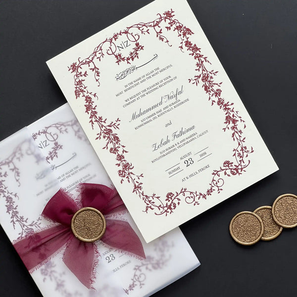 Timeless Wedding Invitation Suite