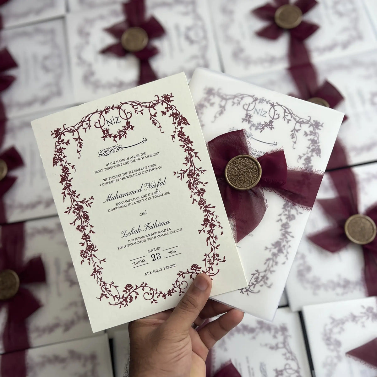 Timeless Wedding Invitation Suite