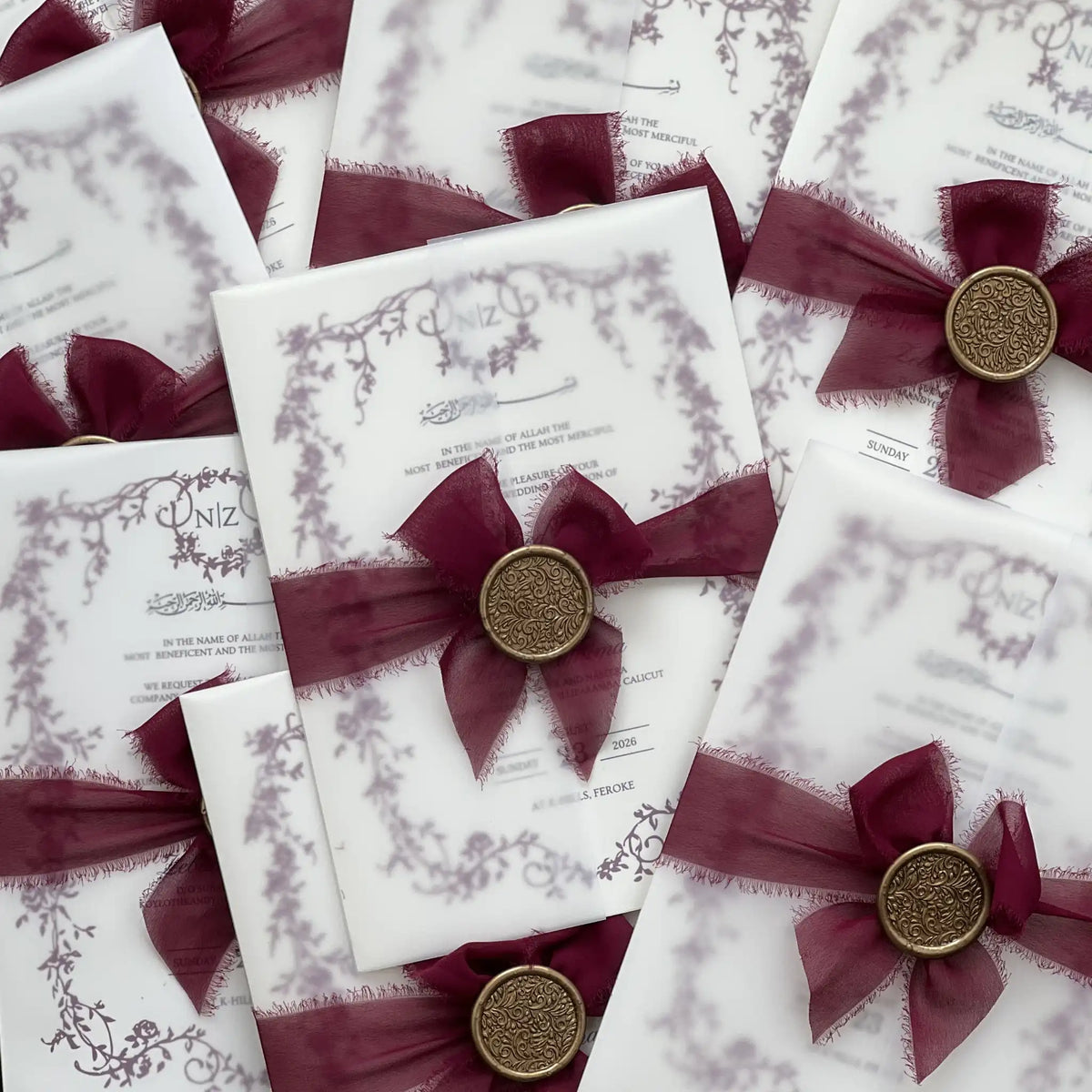 Timeless Wedding Invitation Suite