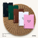Top Tag Envelope With Foil - C6 (set of 5)