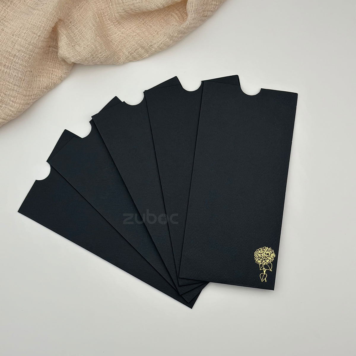 Top Pull Envelope With Foil (Set of 5)
