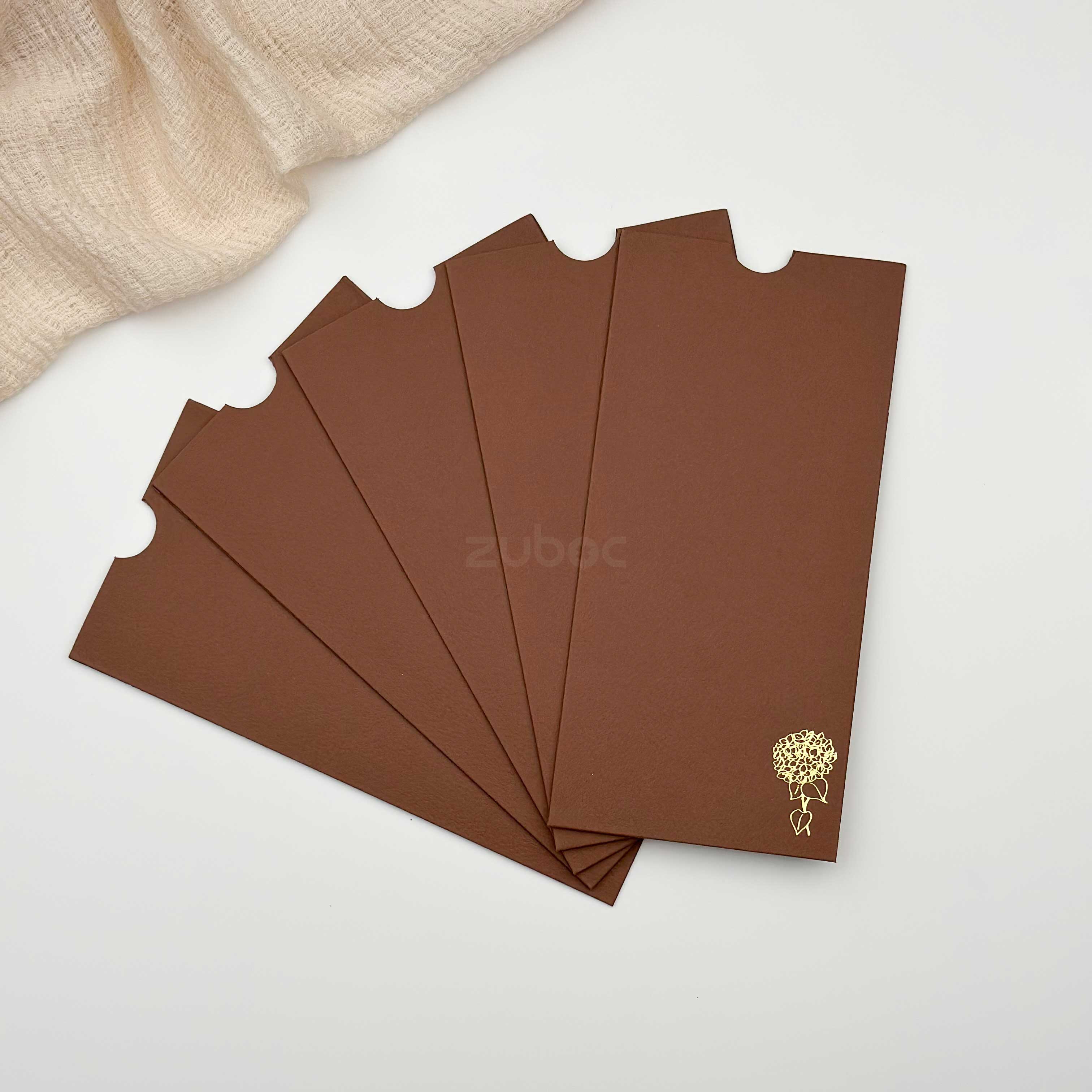 Top Pull Envelope With Foil ( Set of 5)