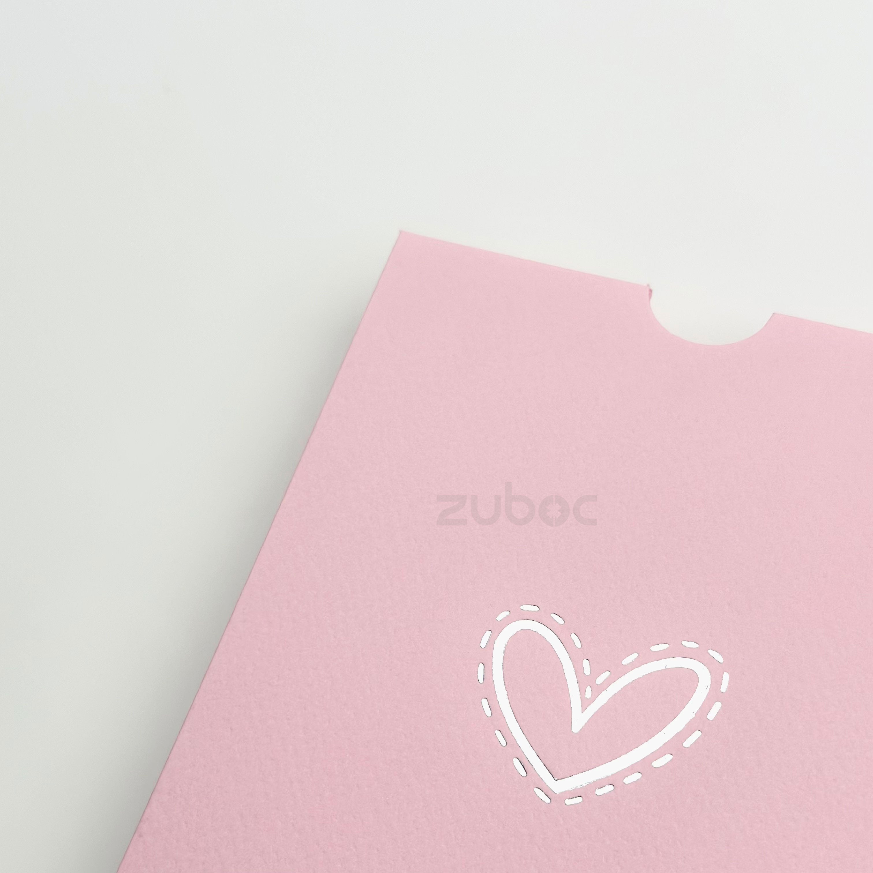 Top Tag Envelope With Foil -C6 (set of 5)