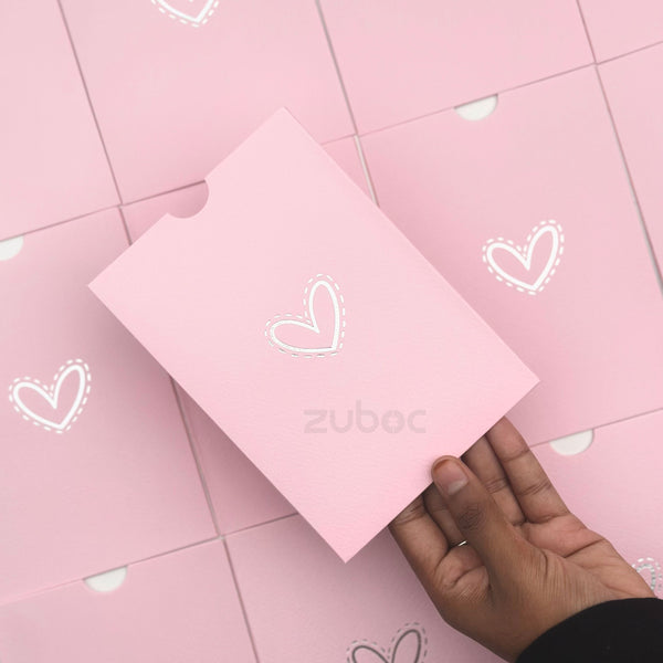 Baby pink envelope C6 for thank you notes