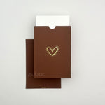 Top Tag Envelope With Foil - C6 (set of 5)